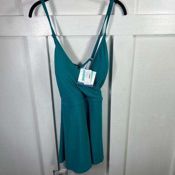 Maurices Other - Maurices American Beach Teal Green Surplice Swim Dress XXL‎ 204756 NWT